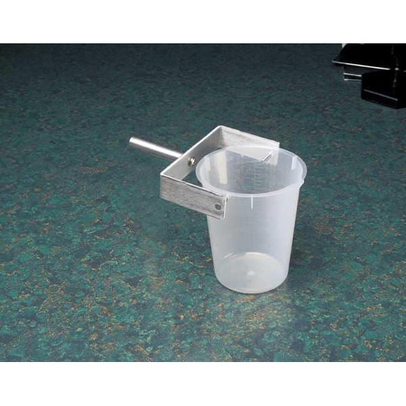 Beaker, Polypropylene, Low Form, 600 mL / 20.28 fl oz Capacity, Not Rated 5 PK