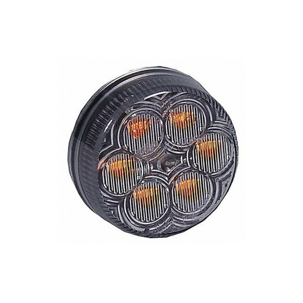 Maxxima Clearance Light, LED, Amber, Grommet, 2 Dia M34260YCL