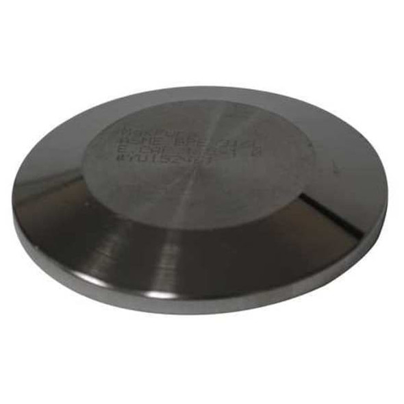 Maxpure 1" and 1-1/2" Clamp T316L SS Solid End Cap TEG16A6L1.5-PM