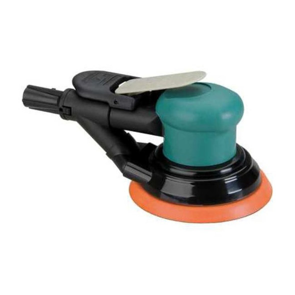 Dynabrade Air Orbital Sander, 5 in Disc Dia, Palm 59023