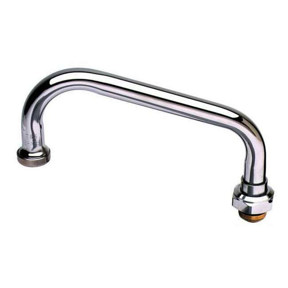 T&s Brass Faucet Nozzle, 3/8 In, Brass 063X