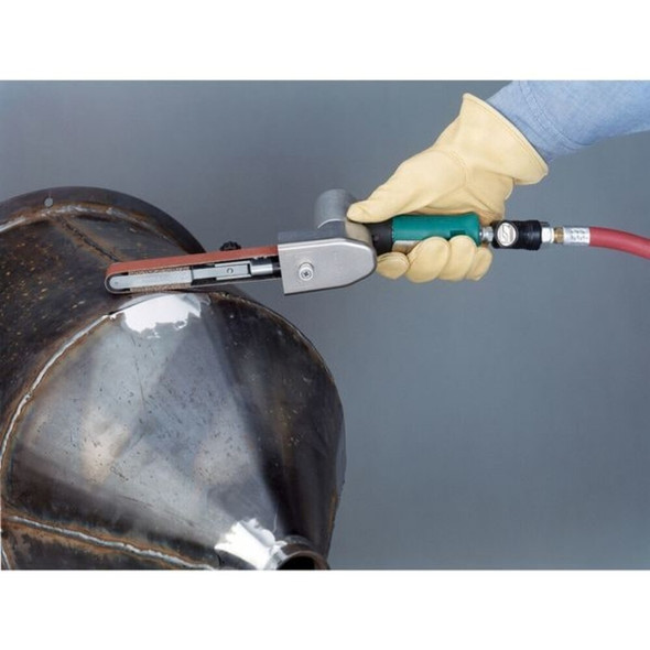 Dynabrade AirBeltSander,1-4"NPT,StraightHandle 40320