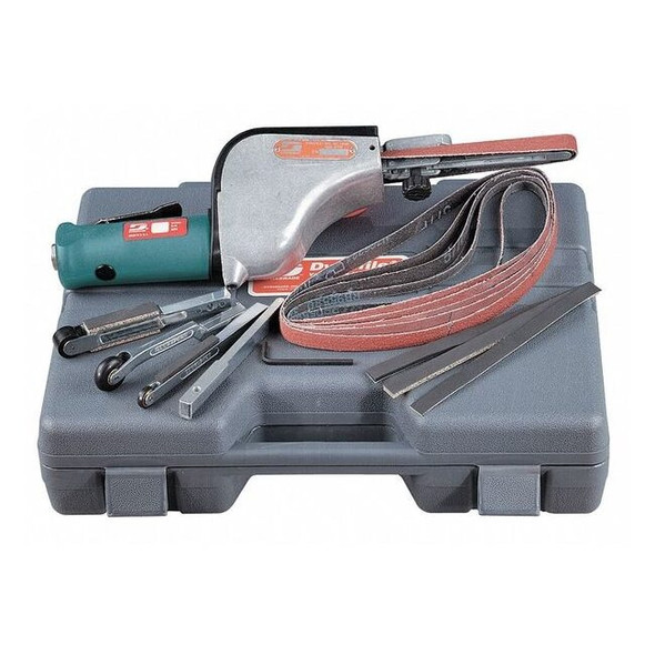 Dynabrade AirBeltSanderKit,1/4"NPT,StraightHandle 14010