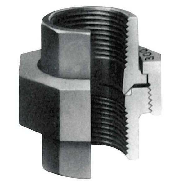 Anvil Union Union, 1-1/2" Pipe, FNPT, Malleable Iron, Class 300 0312822745