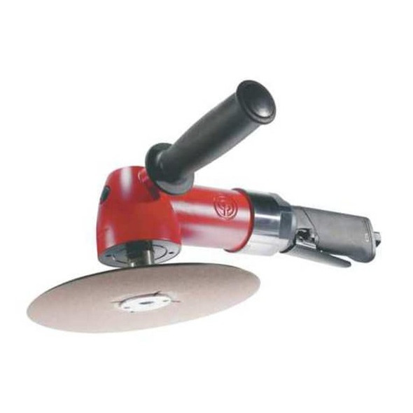 Chicago Pneumatic AirDiscSander,1/4in,NPT,RightAngle CP7269S