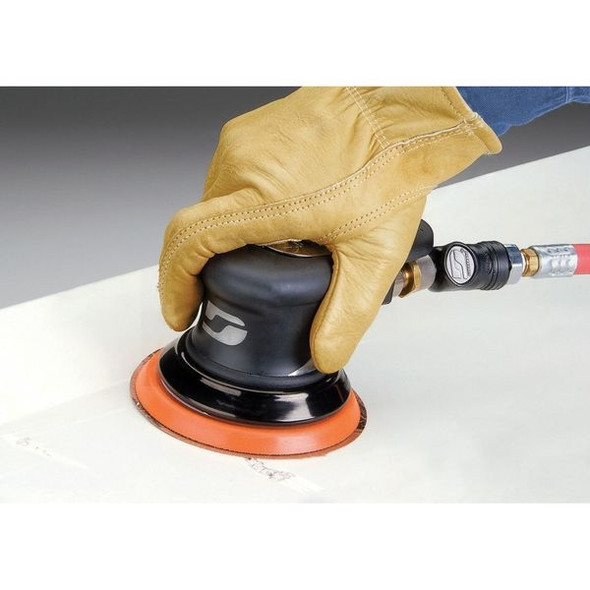Dynabrade Air Random Orbital Sander,0.28HP,5 In. 56815