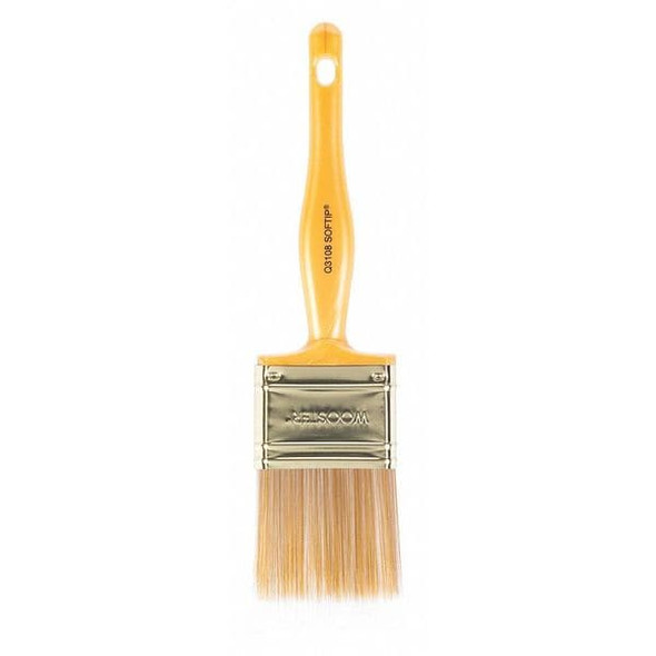 Wooster 2" Trim/Wall Soft, Synthetic Bristle, Paint Brush, Plastic Handle Q3108-2