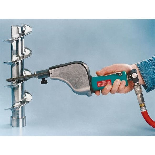 Dynafile Abrasive Belt Tool w/ Contact Arm, 0.5 HP, 20,000 RPM, Straight-Line, 1/8"-1/2" W x 24" L