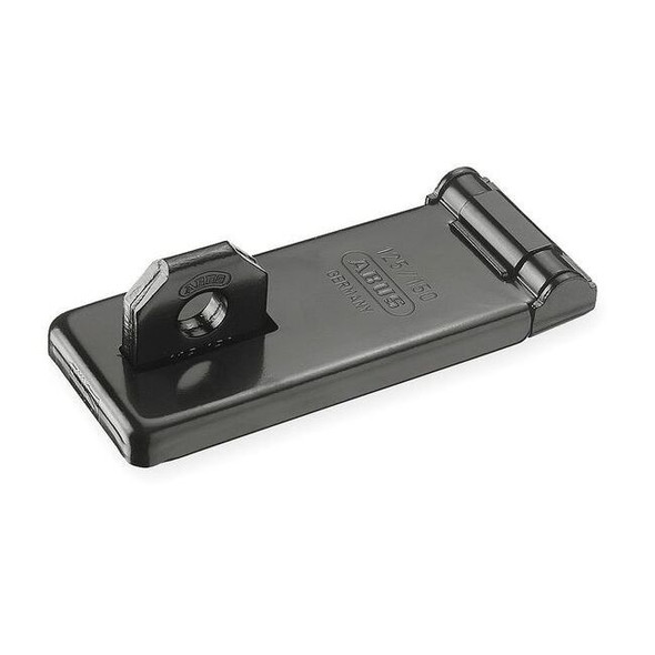 Abus High Security Hasp,Hardened Steel,Black 125/150