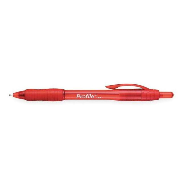 Paper Mate Retractable Ballpoint Pen, 1.4 mm, Red PK12 89467