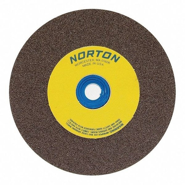 Norton Abrasives StrghtGrindWhl,1.5"CN,60/80 Grit,12"Dia 66253263056