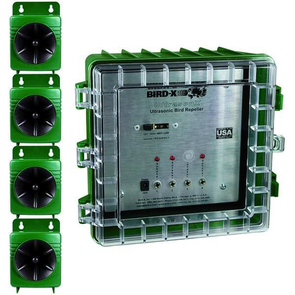 Bird-X Bird Repeller, Electronic, 102dB, 20W USX