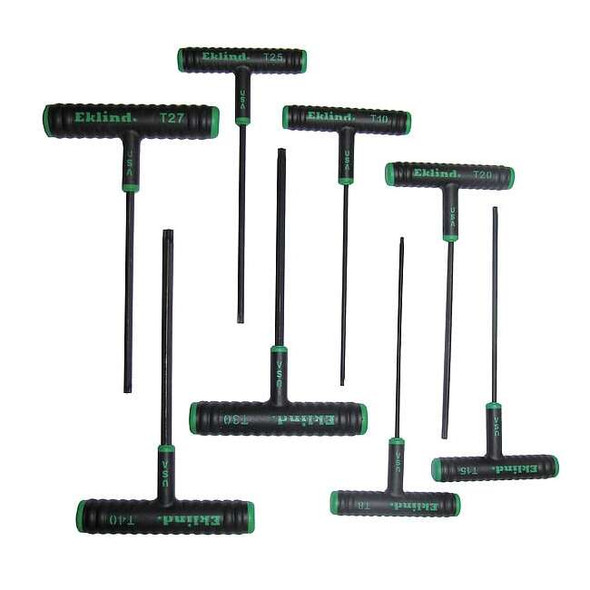 Eklind 8 Piece Torx? T-Shape Hex Key Set, 68688 68688