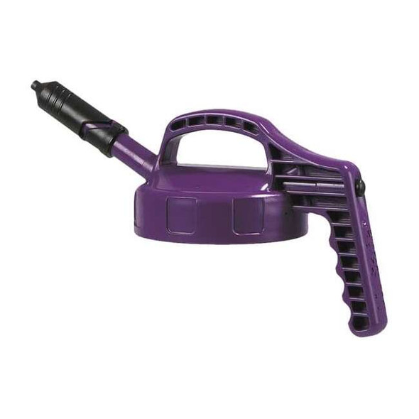 Oil Safe Mini Spout Lid,Purple,Plastic,7 1/2 in H 100407