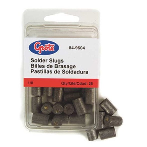 Grote Solder Pellet with Flux,Black,PK25 84-9604 Grote Solder Pellet with Flux,Black,PK25 84-9604