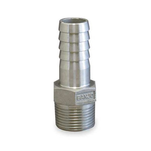 Manufacturer Varies Barbed Hose Fitting,Hose ID 3",NPT HB300SS