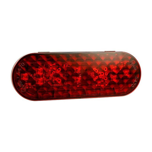 Grote Stop, Turn and Tail Light,Oval,Red 54722