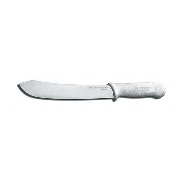 Dexter Russell Butcher Knife,12 In,Poly,White 04113