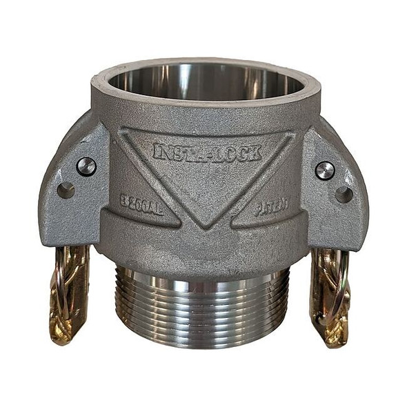 Insta-Lock Coupler with Locking Arms,3 x 3In,250psi QCG-B300