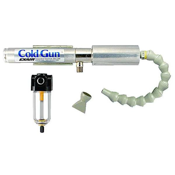 Exair Cold Gun,1 Hose,2000 BtuH,30 CFM,82 dBA 5230 Exair Cold Gun,1 Hose,2000 BtuH,30 CFM,82 dBA 5230