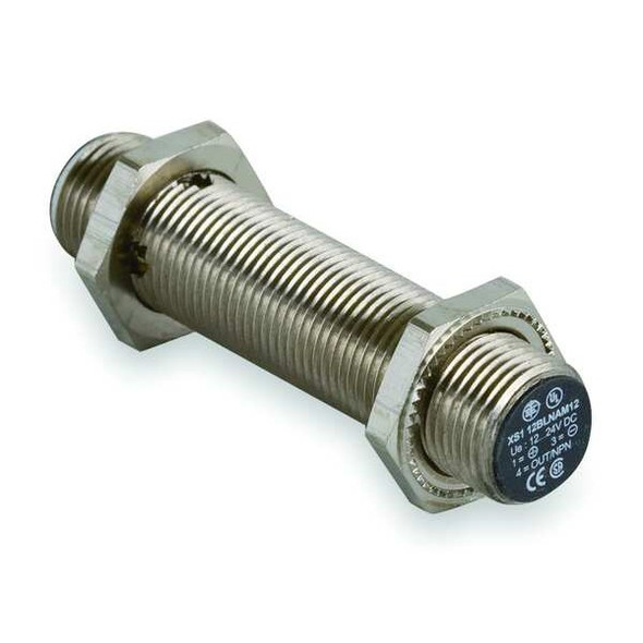Telemecanique Sensors Proximity Sensor, Inductive, 12mm, PNP, NO XS112BLPAM12