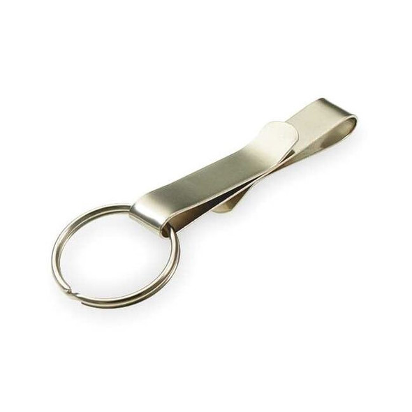Lucky Line Belt Key Holder, Silver, Steel, Belt Hook, Nickel Plated 4061