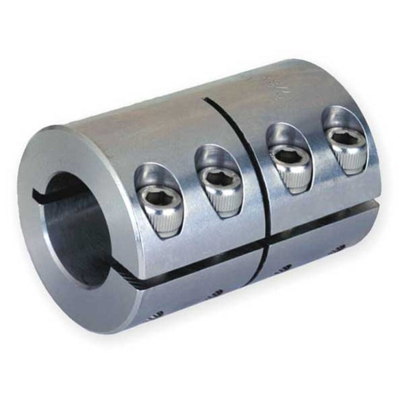 Ruland Rigid Shaft Coupling,Clamp,1-3-4" L CLX-8-8-SS