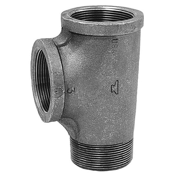 Anvil Street Tee, Malleable Iron, 3/8 in, NPT 0310061809 Anvil Street Tee, Malleable Iron, 3/8 in, NPT 0310061809