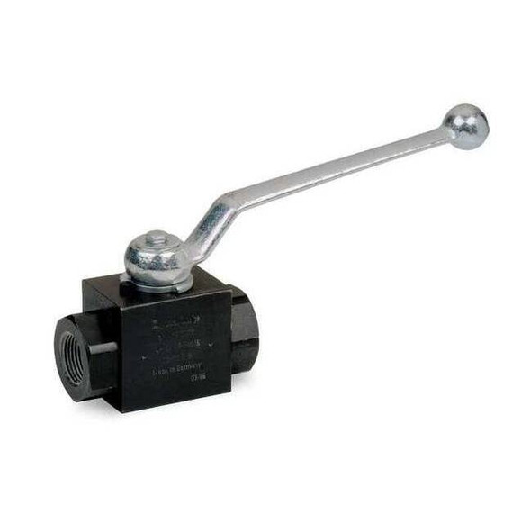 1/2" FNPT Carbon Steel Ball Valve Inline, Max. Pressure: 5800 psi CWP