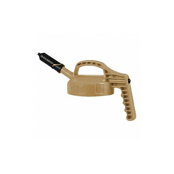 Oil Safe Mini Spout Lid,w/0.27 In Outlet,Beige 100400