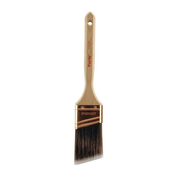 2" Angle Sash Firm, Nylon/Polyester Bristle, Paint Brush, Hardwood Handle