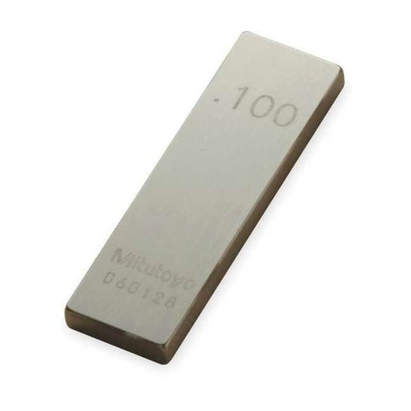 Mitutoyo Gage Block,Rectangular,0.10 In,ASME 0 611191-531