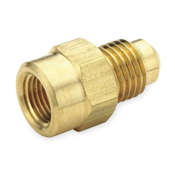Parker Elbow,Brass,Push-Fit3/8",MNPT3/8",PK10 46F-6-6