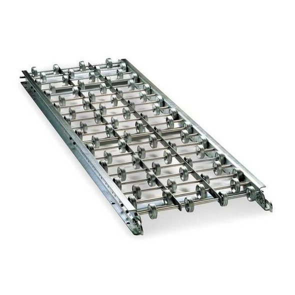Ashland Conveyor SkateWheelConveyor,12"W,Steel,Straight 12X10X10G