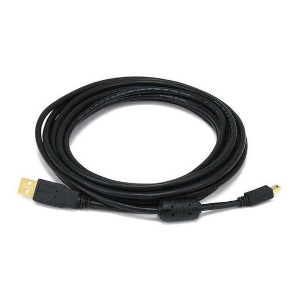 Monoprice Standard USB Cable,Black,15ft L 5450