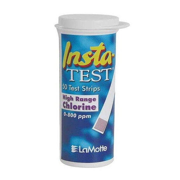 Lamotte Test Strips,3 in L,1/4 in W,PK50 3031
