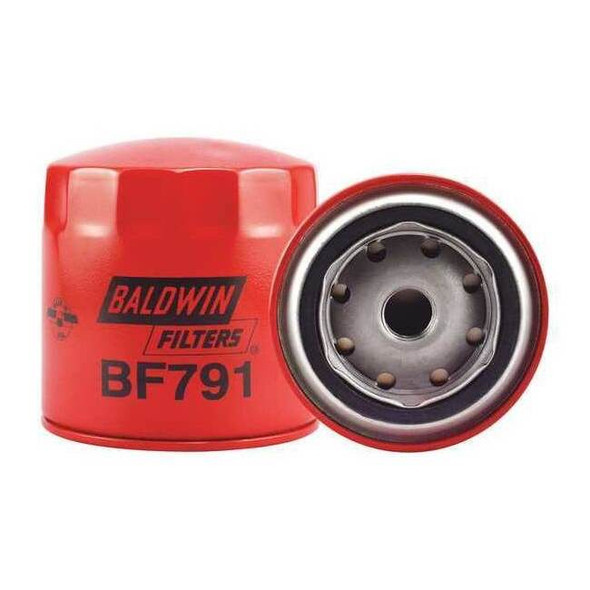 Baldwin Filters Fuel Filter,3-7/8 x 3-11/16 x 3-7/8 In BF791