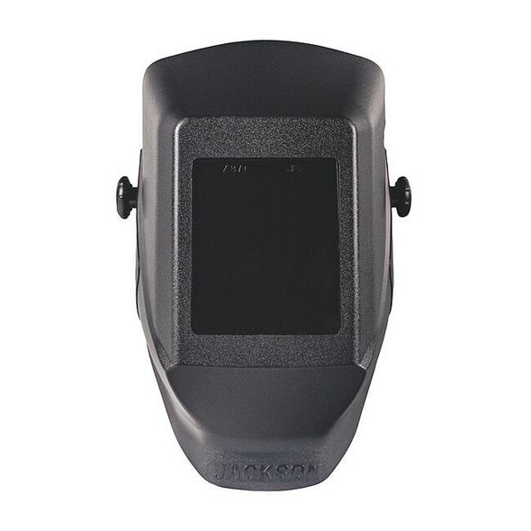 Fixed Shade Welding Helmet, Series HSL 100, Viewing Area 4.5 in x 5.25 in, Black