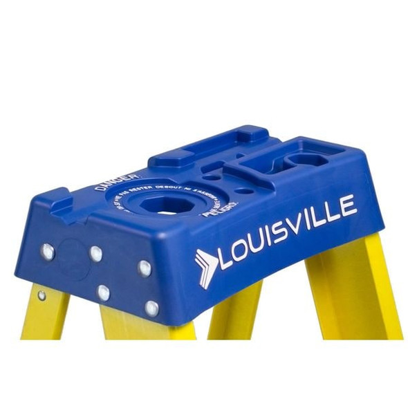 Louisville 8 ft Fiberglass Stepladder, 250 lb Capacity FS2008