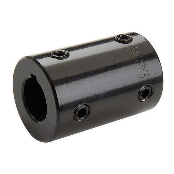 Ruland Coupling, Set Screw Type, Bore 1/2 In SCC-8-8-F