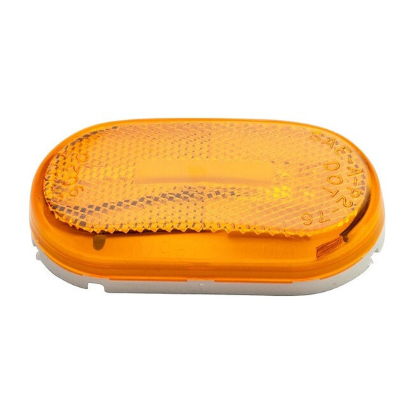 Grote Marker Lamp,Oval With Reflector,Yellow 46713