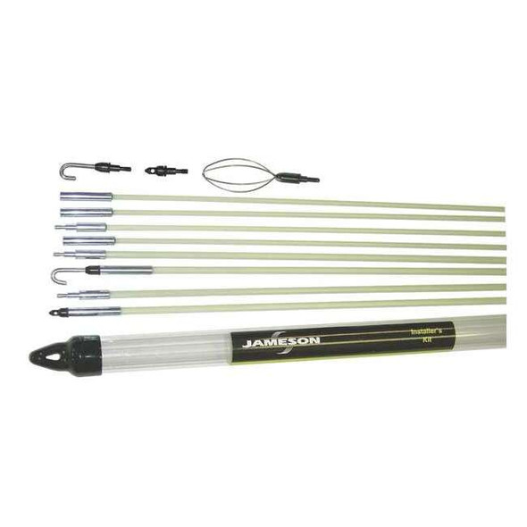 Jameson Installer's Glow Rod Kit w/ 35 ft. of Fiberglass Fish Rod 7-8-IK