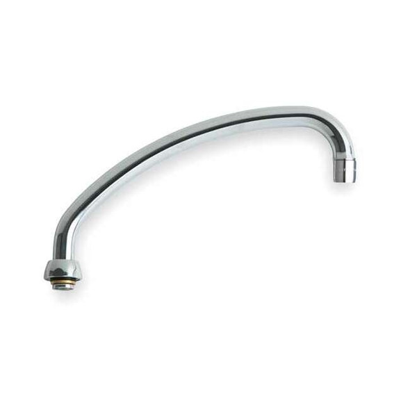 Chicago Faucet Swing Spout, 9 1/2 In L, 2.2 GPM L9JKABCP