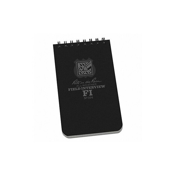 Rite in the Rain Notebook,3" x 5" Sheet Size 104