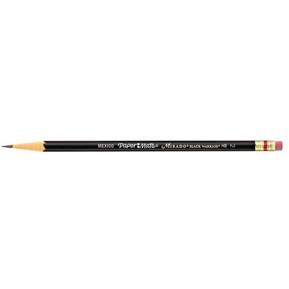 Paper Mate Pencil,Eraser Included,Standard,HB,PK12 2254 Paper Mate Pencil,Eraser Included,Standard,HB,PK12 2254