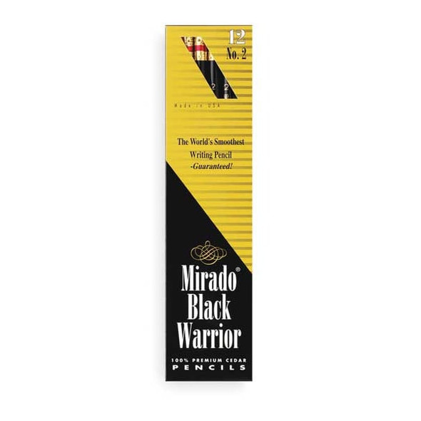 Paper Mate Woodcase Pencil,No 2 HB,Black,PK12 2254