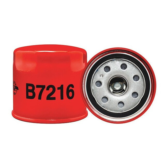 Baldwin Filters Oil Filter, Spin-On, 2-27/32"x3"x2-27/32" B7216
