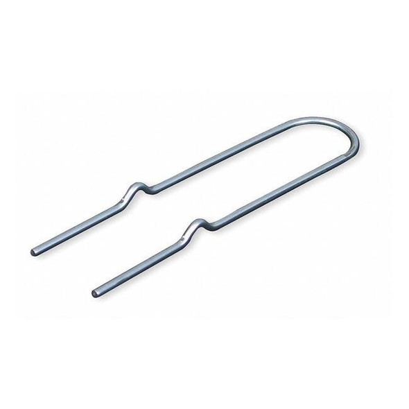 Rain Bird Tubing Stake,1/2 In Tubing,Slvr,Stl,PK10 GS50/10PS