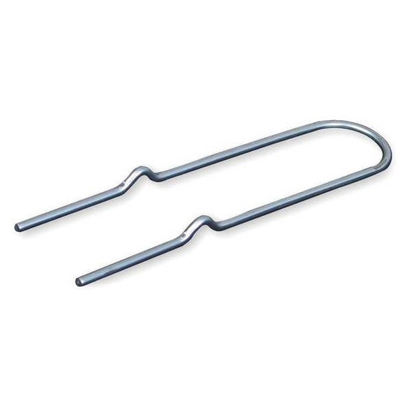 Rain Bird Tubing Stake,1/2 In Tubing,Slvr,Stl,PK10 GS50/10PS