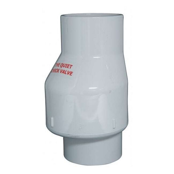 Zoeller Silent PVC Full Flow Check Valve 3" 30-0044